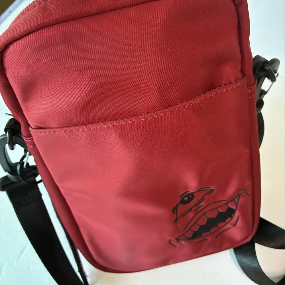 Jujutsu Kaisen Sukuna Red Black Crossbody Bag Satchel Buckle Purse Anime Gift - Picture 9 of 12